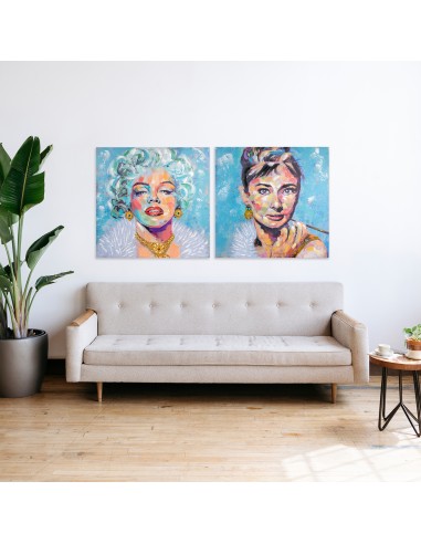 Cuadro Audrey Lienzo