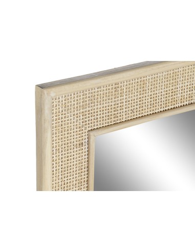 Espejo de rejilla natural