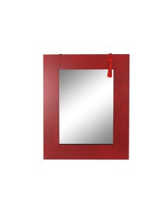 Espejo Oriental Rojo