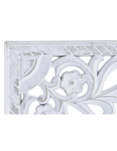 Decoración pared Mandala blanco 2