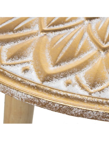 Mesa Auxiliar Mandala Oro