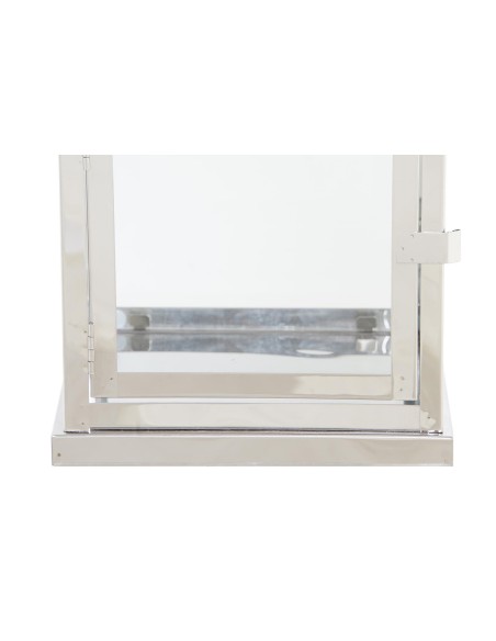 Set 2 Faroles Cubo Cromados