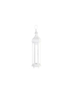 Farol de Metal Blanco