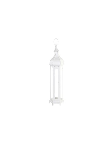 Farol de Metal Blanco