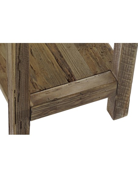 Consola madera reciclada