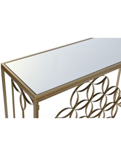 Consola metal espejo 2