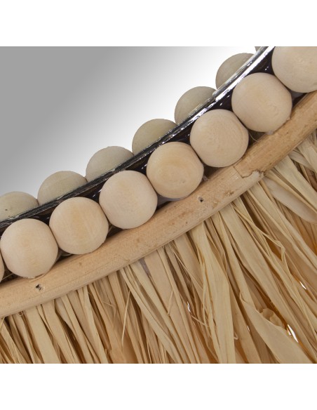 Espejo Pared Ratán Natural