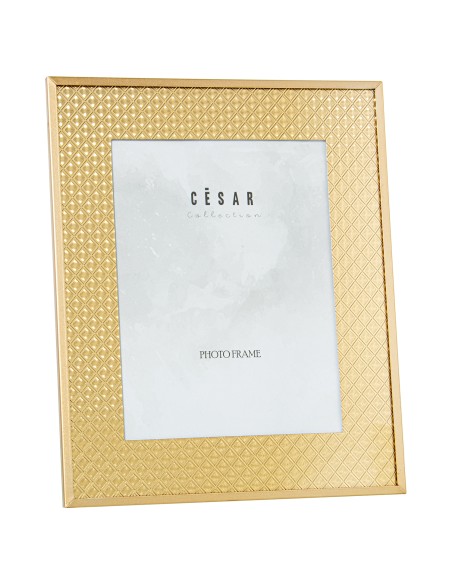 Portafotos de Metal Dorado 20x25 cm