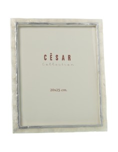 Porta fotos Nácar y Plata G
