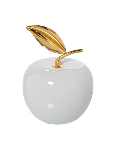 Figura manzana ceramica