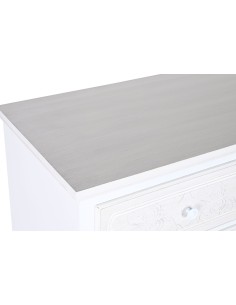 Cómoda madera blanca 2
