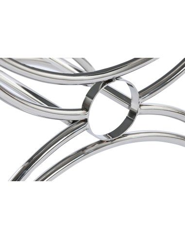 Descalzadora Acero y Piel Rombos Camel