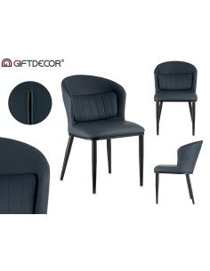 Sillón con cojín azul 2