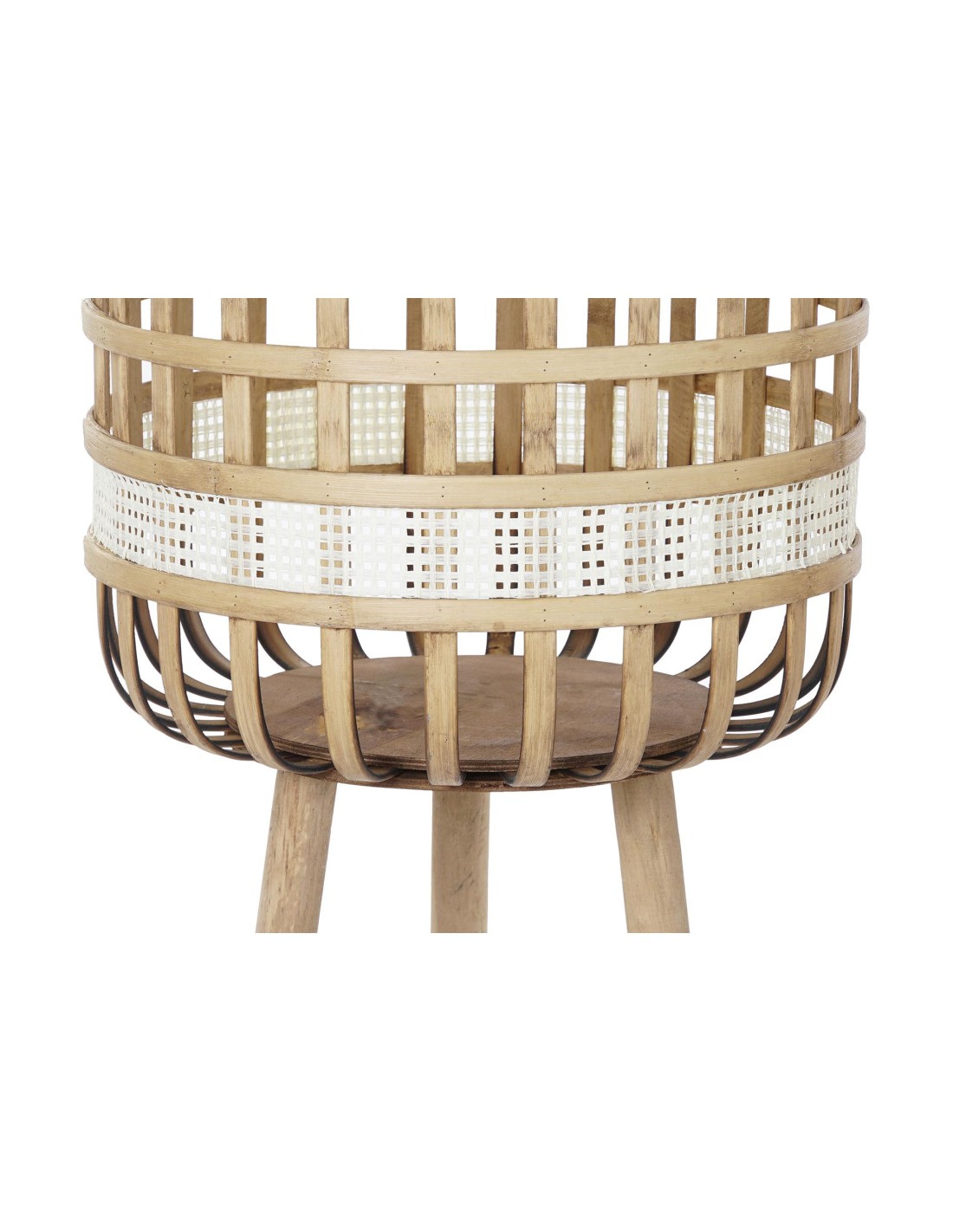 cojunto de 2 macetero de bambu con patas natural – Dcasaarte tu tienda de  decoracion online