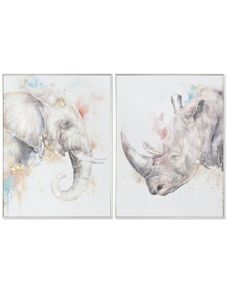 Cuadro lienzo animales