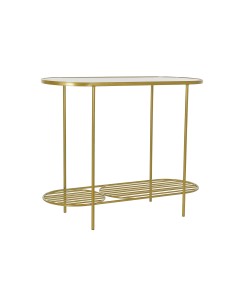 Consola dorada/cristal