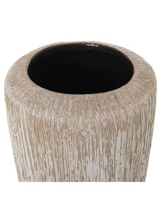 Jarrón cerámica beige pequeño 2