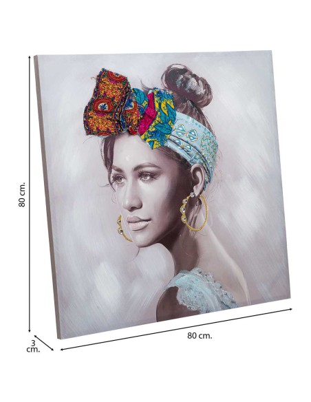 Cuadro lienzo mujer