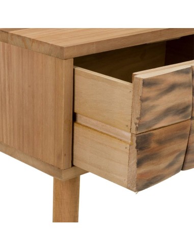 Consola Entrada madera 2 cajones