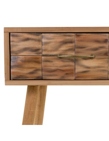 Consola Entrada madera 2 cajones