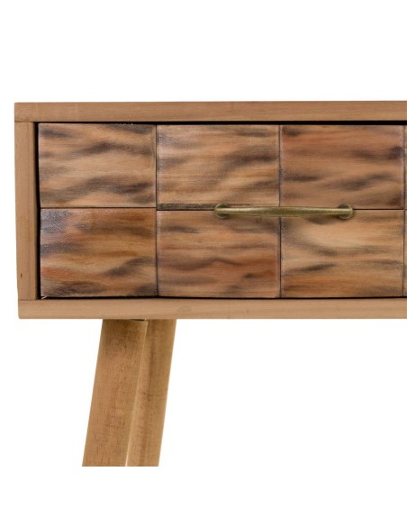 Consola Entrada madera 2 cajones