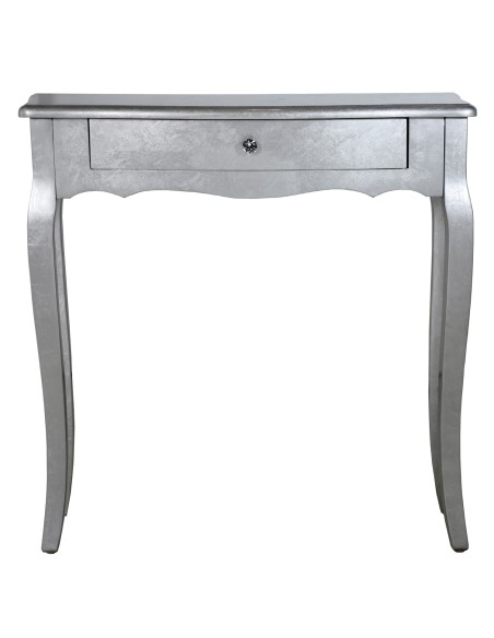 Mesa entrada 1 cajón color Plata