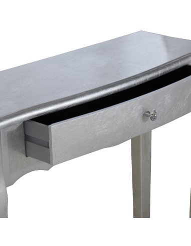 Mesa entrada 1 cajón color Plata