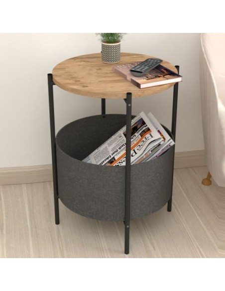 Mesa auxiliar con Revistero