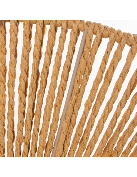 Espejo pared cuerda natural