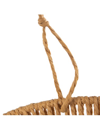 Espejo pared cuerda natural