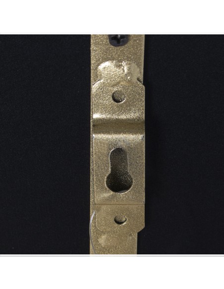 Espejo de metal Dorado 100cm