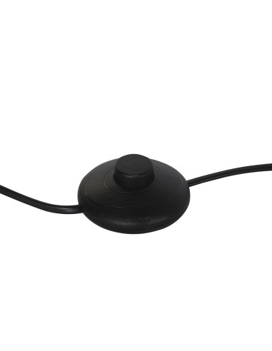 Lampara de pie metal en plata