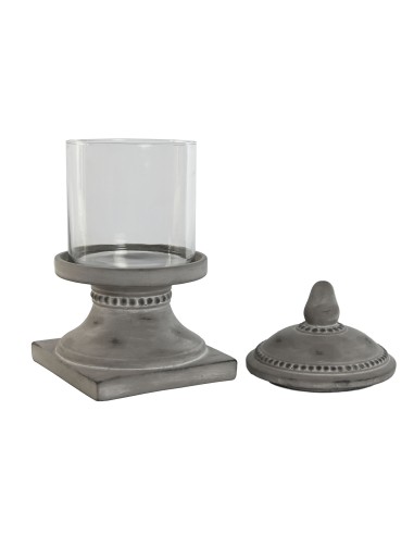 Farol Cemento Gris 40cm