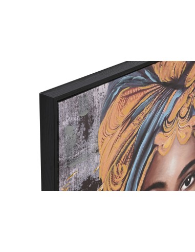 Cuadro africana de 80*80cm