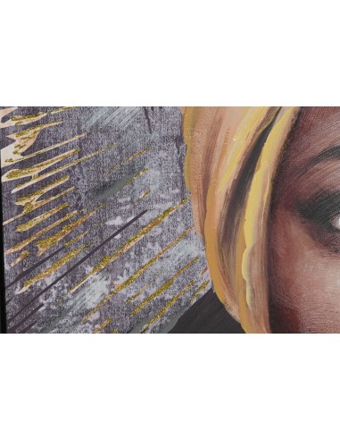 Cuadro africana de 80*80cm