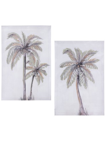 Cuadro lienzo palmeras 40*60
