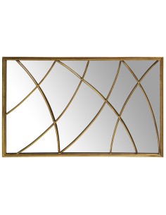 Espejo Ventana de Metal Dorado NOE - 150x90cm – ivvidek