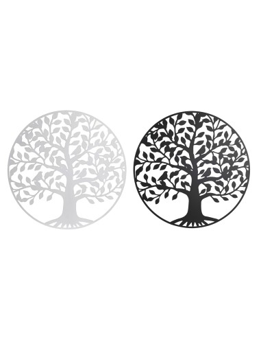 Decoración de metal diseño de árbol de la vida