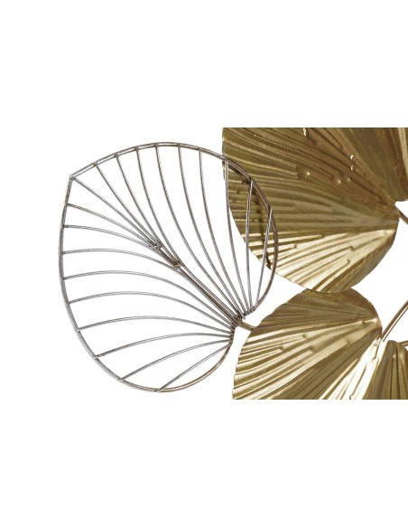 Decoración de pared Hojas doradas