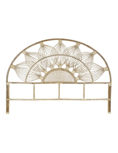 Cabecero de cama ratán diseño arco