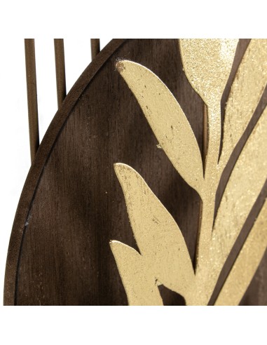 Decoración Pared de Metal y Madera