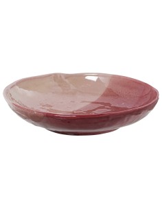 Centro de cerámica en rosa tricolor 2