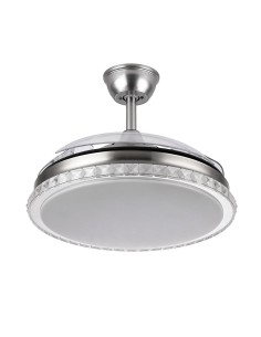 Ventilador de techo Biliku Níquel