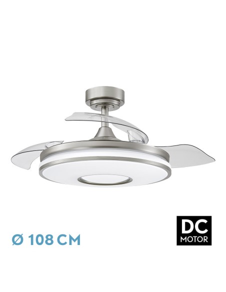 Ventilador de techo Dani níquel