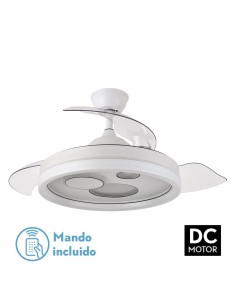 Ventilador de techo Turia blanco