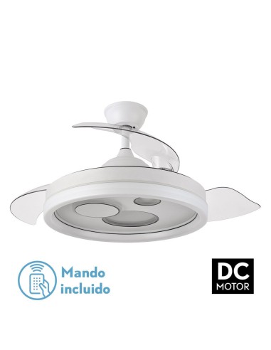 Ventilador de techo Turia blanco