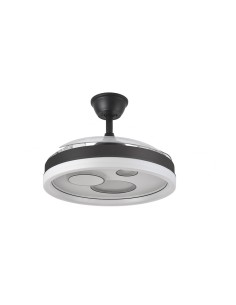 Ventilador de techo Turia Blanco/Negro 2