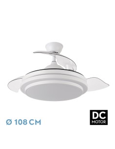 Ventilador de techo Ibe Blanco