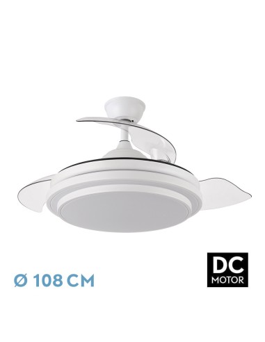 Ventilador de techo Ibe Blanco