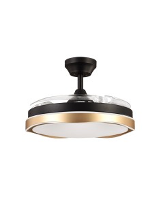 Ventilador de techo Blondi Negro/oro 2
